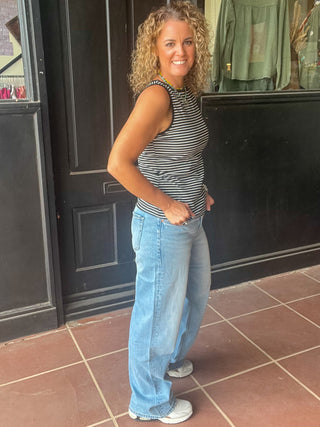 Level 99 Hudson Wide Leg