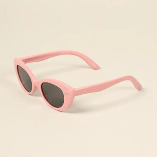 Lil Bold Retro Oval Frame Sunglasses