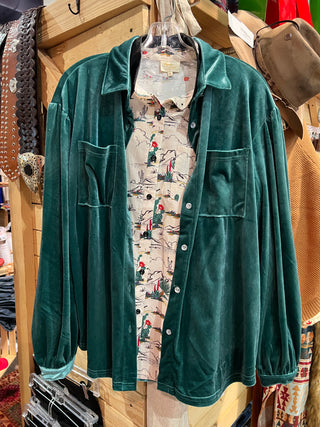 Augusta Velvet Shirt