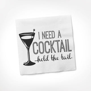 Twisted & Edgy Cocktail Napkins