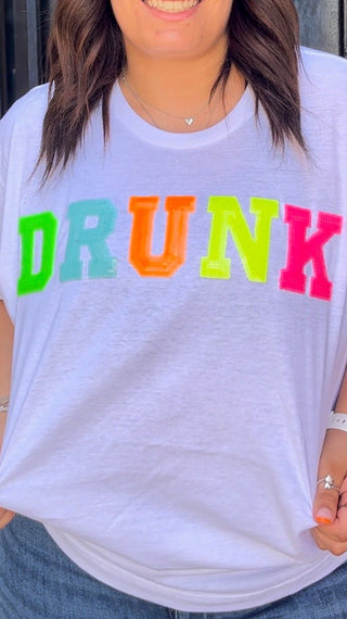Drunk in Lights T - Shirt - Ya Ya Gurlz