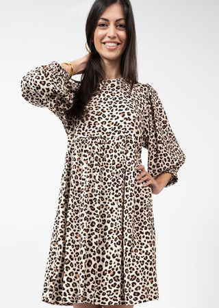Full on Leopard Dress - Ya Ya Gurlz