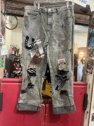 Hand Painted Jeans