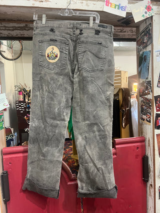 Hand Painted Jeans