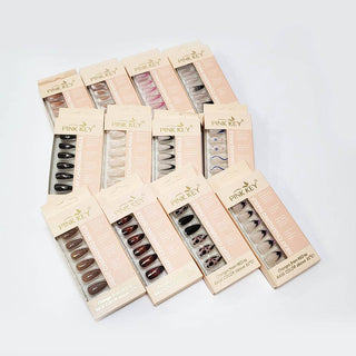 Heat Activated Press On Nail Set