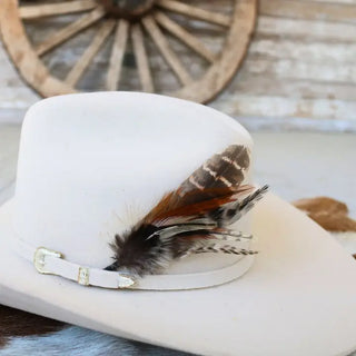 Chicklet Hat Feather