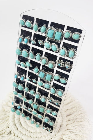 Turquoise Stud Earrings or Hatpins