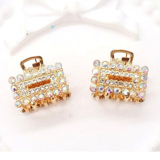 Mini Rhinestone Hair Clips