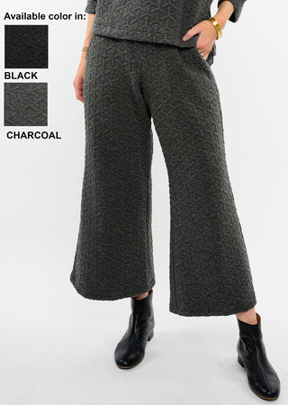 Quilted Knit Pant