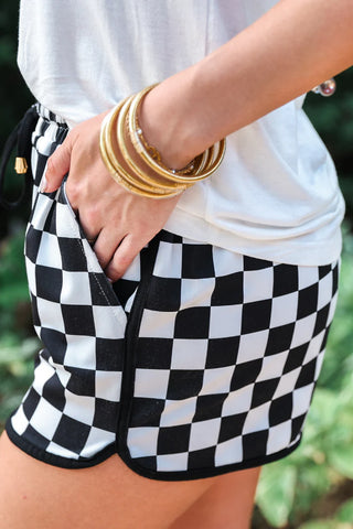 Checkerboard Shorts