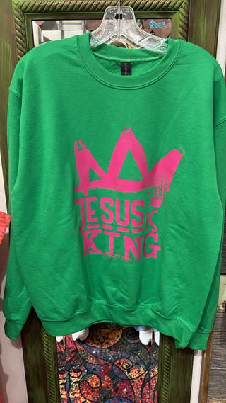 Jesus is King Sweatshirt