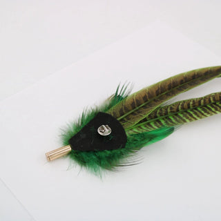 Green Hat Feather/Pin
