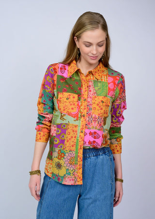 Patchwork Camp Shirt