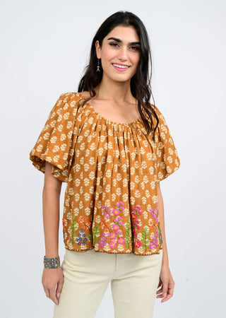 Garden of Flowers Top