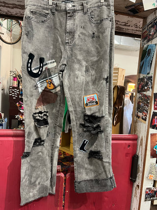 Hand Painted Jeans