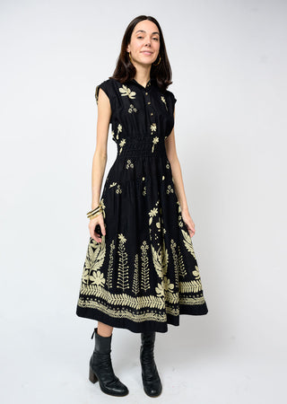 Bordering Flowers Dress by Ivy Jane
