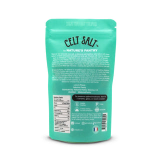 Celtic Sea Salt, Fine Ground - 1/2 lb (8 oz) Resealable Bag