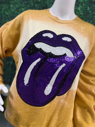 Sequin Lips Sweatshirt