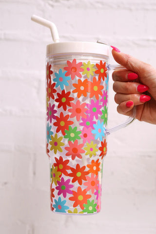 Bright Blooms Tumbler