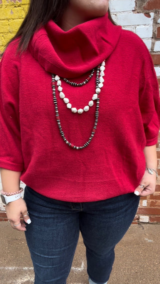 Kallie Cowl Neck Tunic