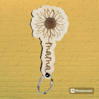 Sunflower Keychains