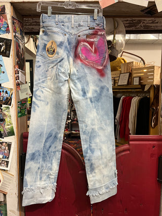 Hand Painted Jeans