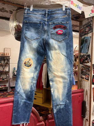 Hand Painted Jeans