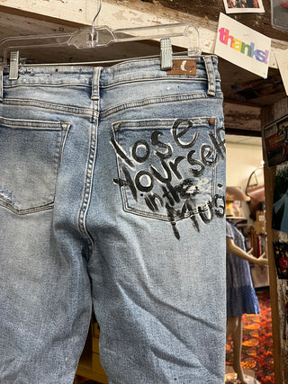 Hand Painted Jeans