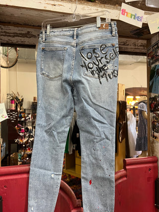 Hand Painted Jeans