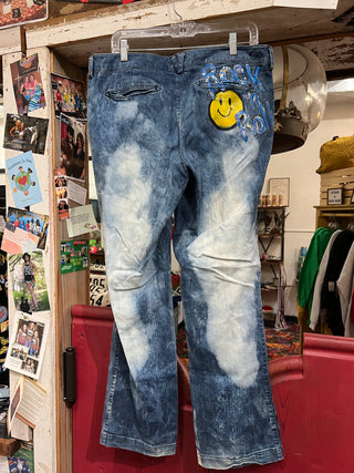 Hand Painted Jeans