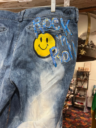 Hand Painted Jeans