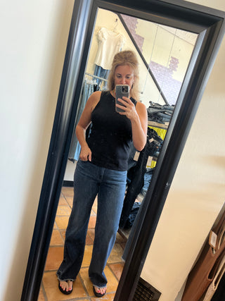 Judy Blue Mid-Rise Slim Wide Leg