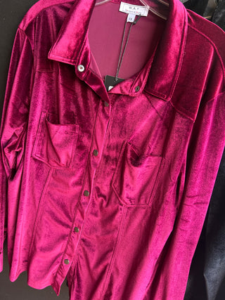 Miss Kitty's Velvet Shirt