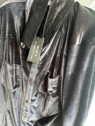 Miss Kitty's Velvet Shirt