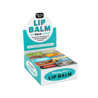 Funny Old School Lip Balm Tin Set with Display (Clean)