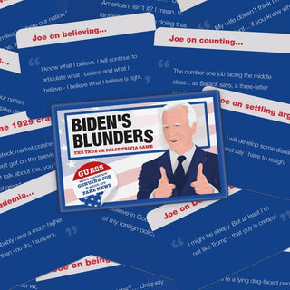 Biden's Blunders Card Game - Ya Ya Gurlz