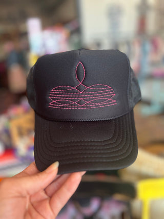 Boot Stitch Trucker - Ya Ya Gurlz