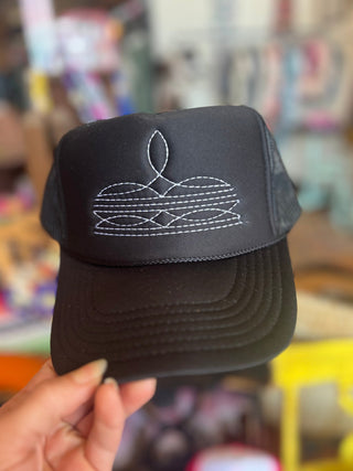 Boot Stitch Trucker - Ya Ya Gurlz