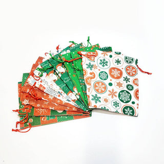 Christmas Drawstring Gift Bag