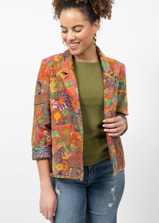 Corduroy Print Jacket - Ya Ya Gurlz