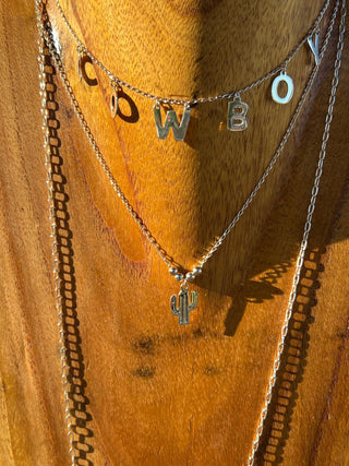 Cowboy Charm Necklace - Ya Ya Gurlz