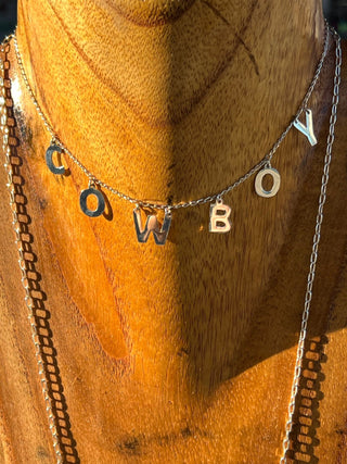 Cowboy Charm Necklace - Ya Ya Gurlz