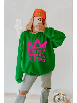 Jesus is King Sweatshirt