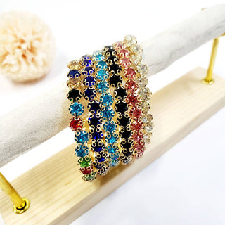 Stone Bangle Bracelet