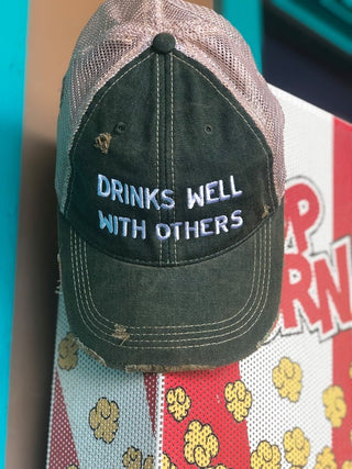 Drinks Well w/Others Cap - Ya Ya Gurlz