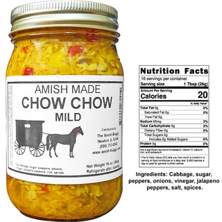 Amish Made Pickled Fruits and Vegetables