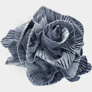 Fabric Flower Hatpin or Brooch - Ya Ya Gurlz