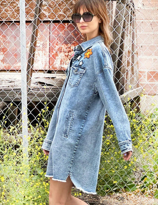 Festival Denim Dress by Billy T - Ya Ya Gurlz