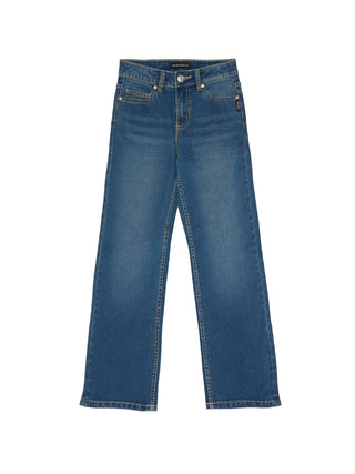 Girls Wide Leg Denim Jeans - Ya Ya Gurlz