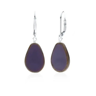 Glassy Teardrop Earrings - Ya Ya Gurlz